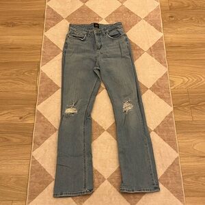 Lee Women's Light Blue Straight Leg Jeans